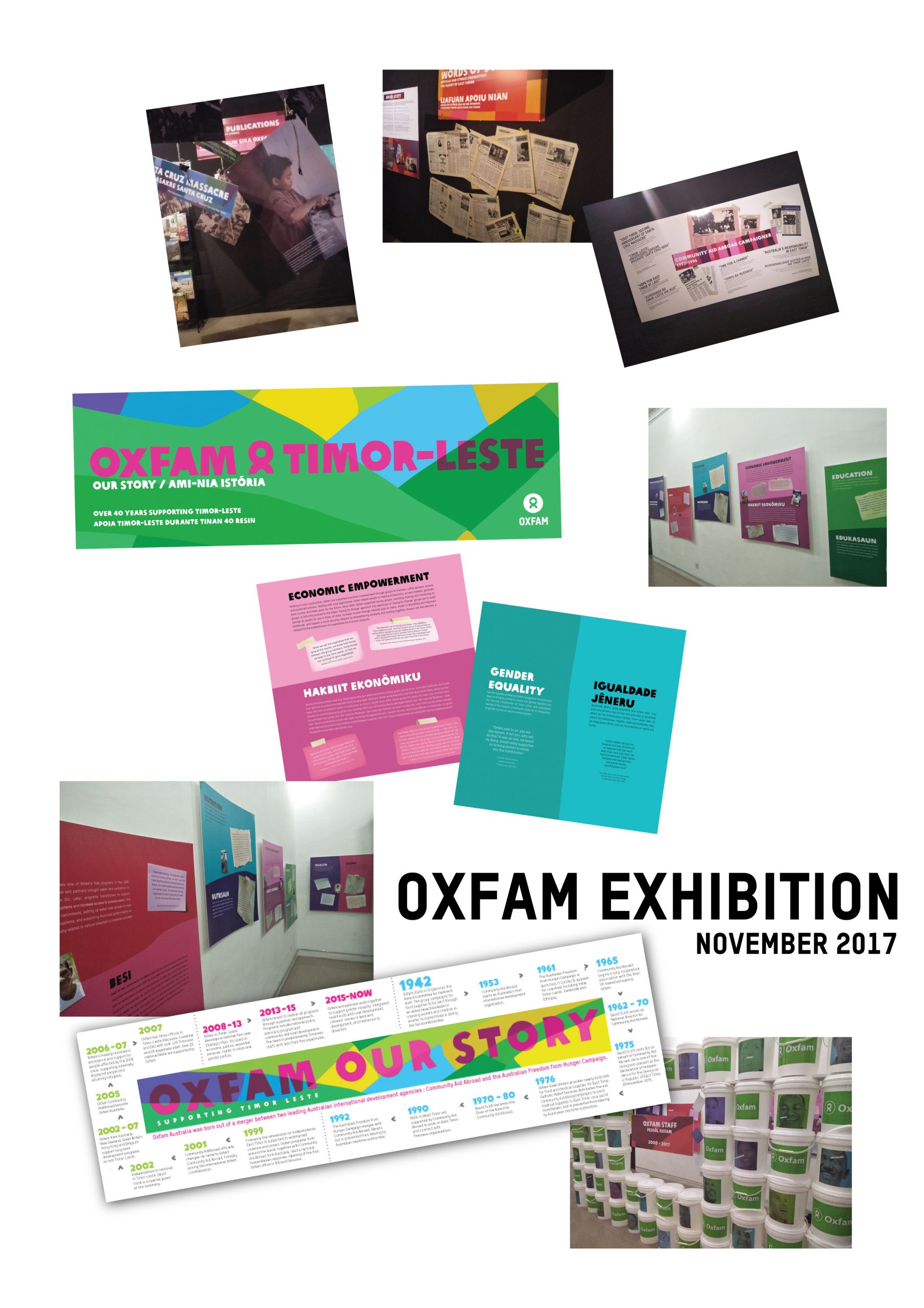 oxfam exhibition